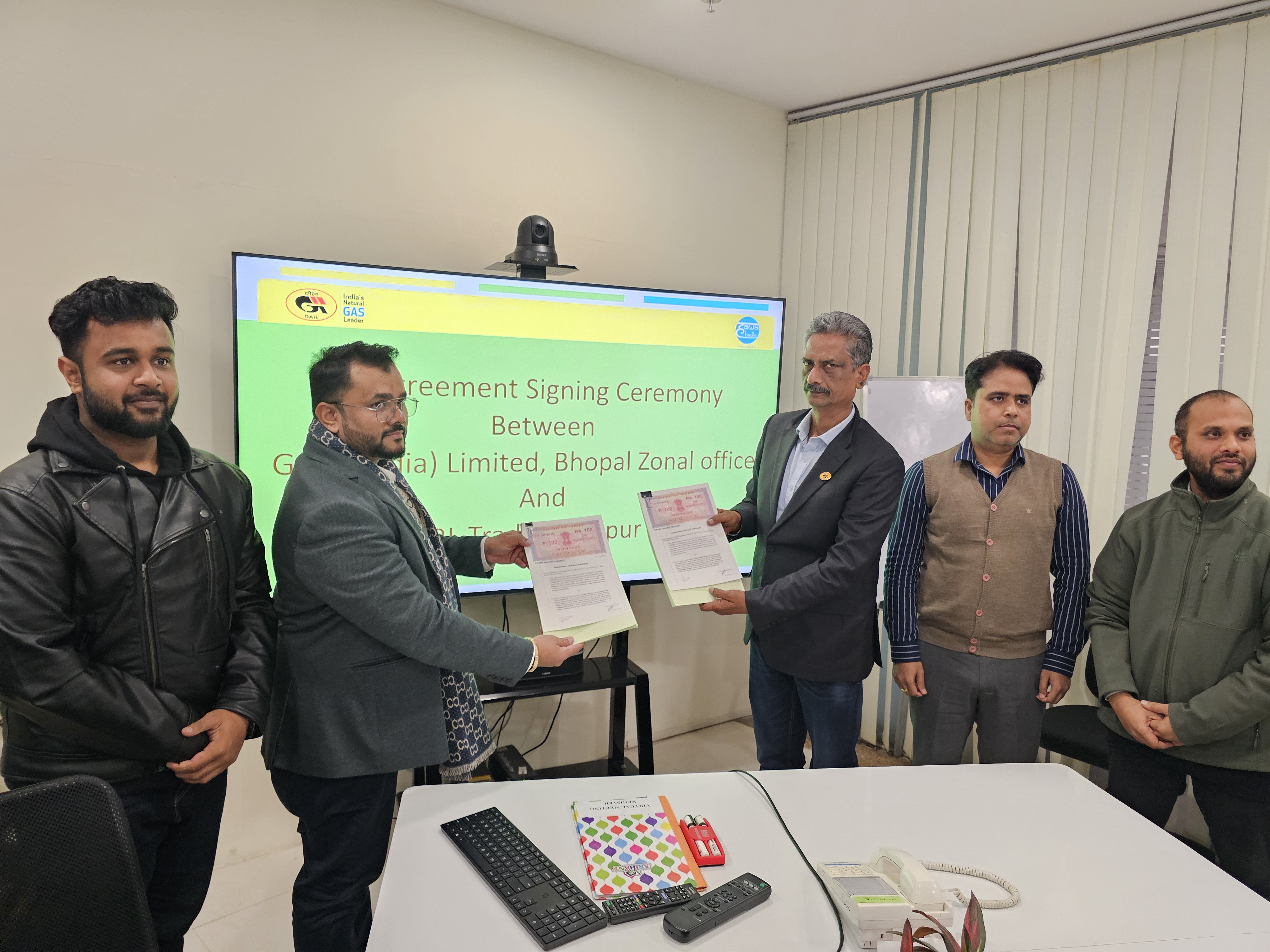 Agreement signing ceremony